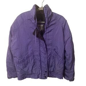 Vintage PA Originals 80s 90s Y2K retro nylon purple ski jacket parka coat size M